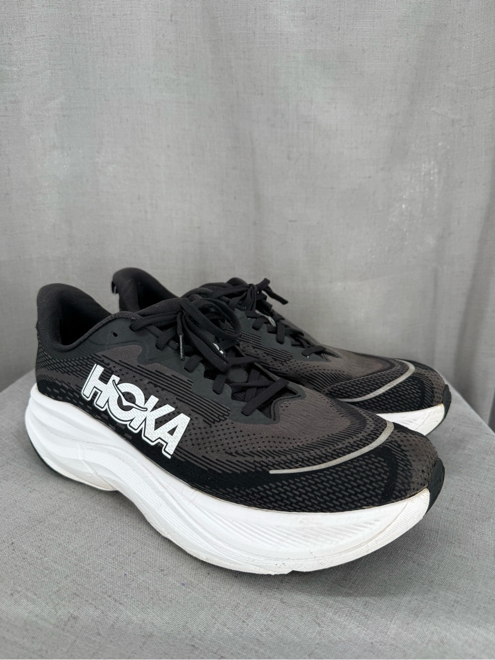 Hoka One One SKYFLOW 12 D Men's Running black/White Shoes